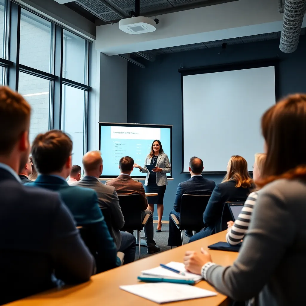 Effectieve presentatie in Nederlands kantoor